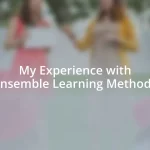My Experience with Ensemble Learning Methods